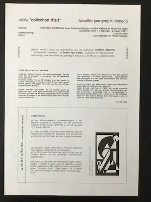 Bram van Velde - Gal. Collection d'Art - Amsterdam - 1971 t/m 2004 - Zeer goed - 12 Items kopen? Bied vanaf 60!