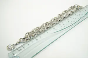 09 - 1e gehalte zilveren massief Ti sento choker met hanger kopen? Bied vanaf 280!