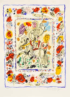 Kees Salentijn - Ridder te paard verkocht voor € 35!