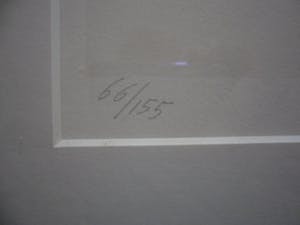 Klaas Gubbels - Zeefdruk - uit de serie Verlegen Schaduwen kopen? Bied vanaf 80!