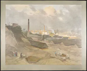 Josef Danilowatz - Litho, Ziegelöfen bei Heiligenstadt kopen? Bied vanaf 1!