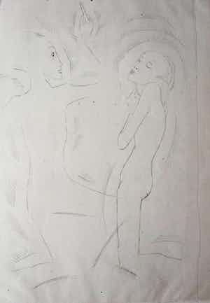 Dietz Edzard - Ets: Naakt verkocht voor € 45!