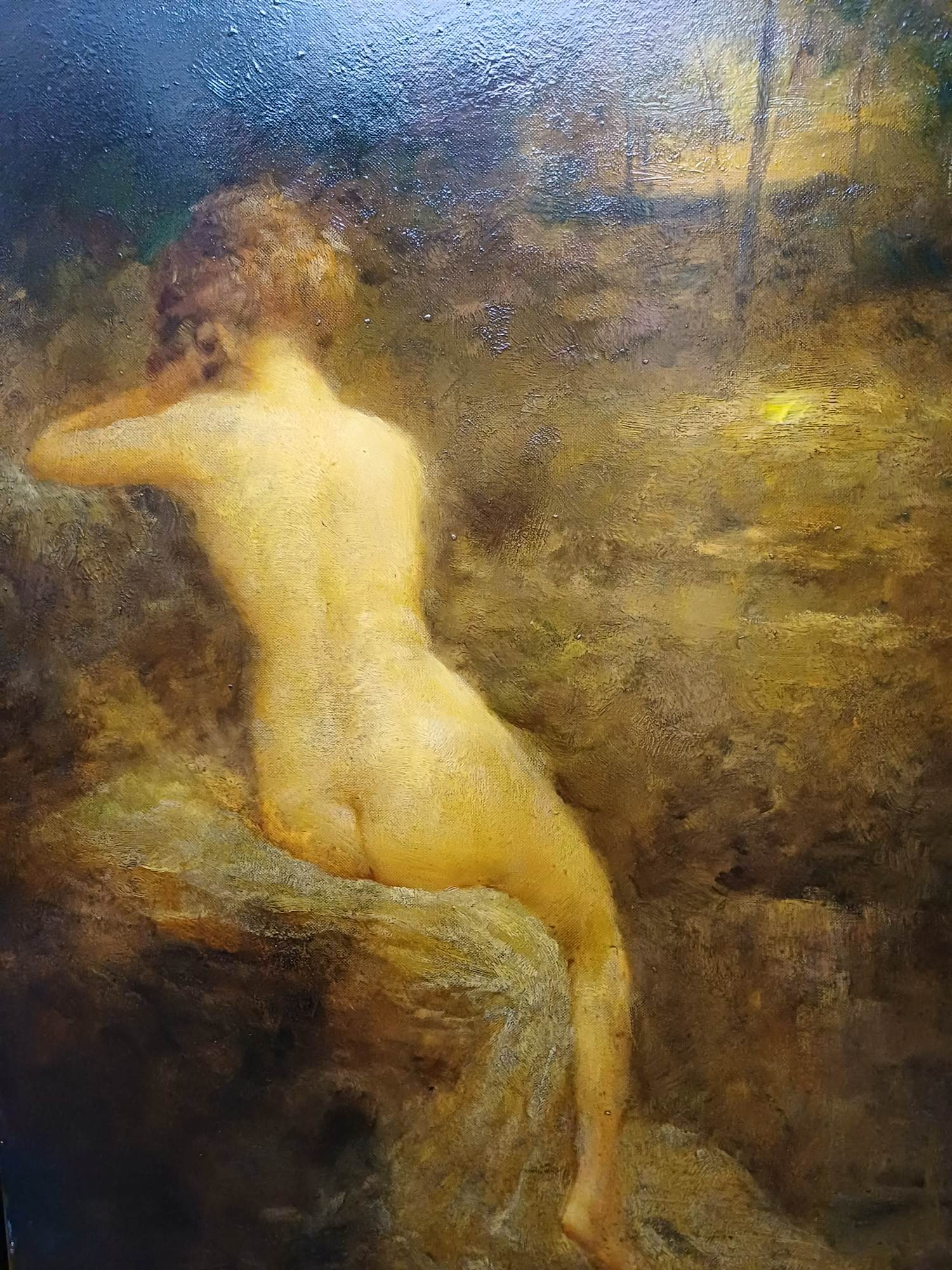 Jean Lefort - Vrouw in het bos verkocht voor € 40!