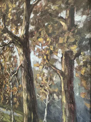 Pieter de Jong - Herfst in het bos. kopen? Bied vanaf 10!