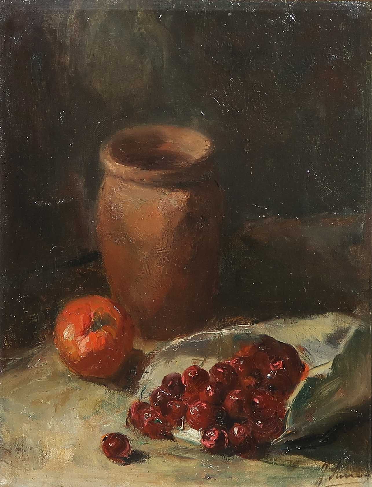 Coba Surie - Olieverf op doek, Stilleven met fruit - Ingelijst kopen? Bied vanaf 250!