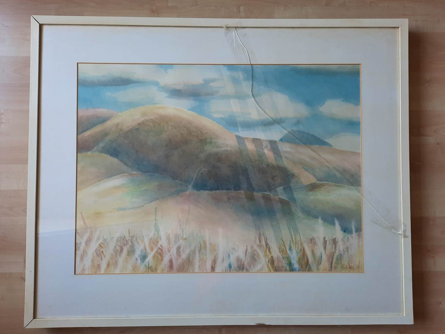 AcheterHenri Reiling - Aquarel berglandschap? Enchérissez de 35!