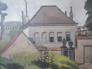 Anne-Pierre De Kat - Dorpsgezicht Belgie 1930 kopen? Bied vanaf 400!