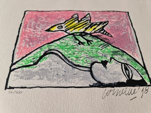 Corneille - Handgesigneerde zeefdruk uit 1998 kopen? Bied vanaf 1!