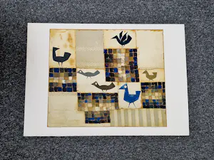 Jean Oosterlynck - Grote 1976 - Epreuve d'Artiste kleurenlitho "oiseaux" potloodgesigneerd kopen? Bied vanaf 49!