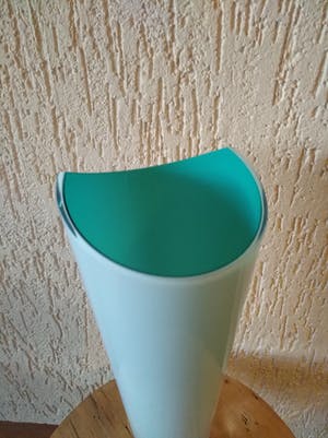 Carina Riezebos - vaas Batman Limited Edition (wit / mint) kopen? Bied vanaf 15!