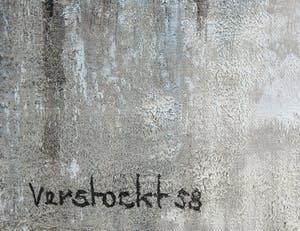 Mark Verstockt - Olieverf en structuur op doek, Zonder titel - Ingelijst (Groot) kopen? Bied vanaf 2500!