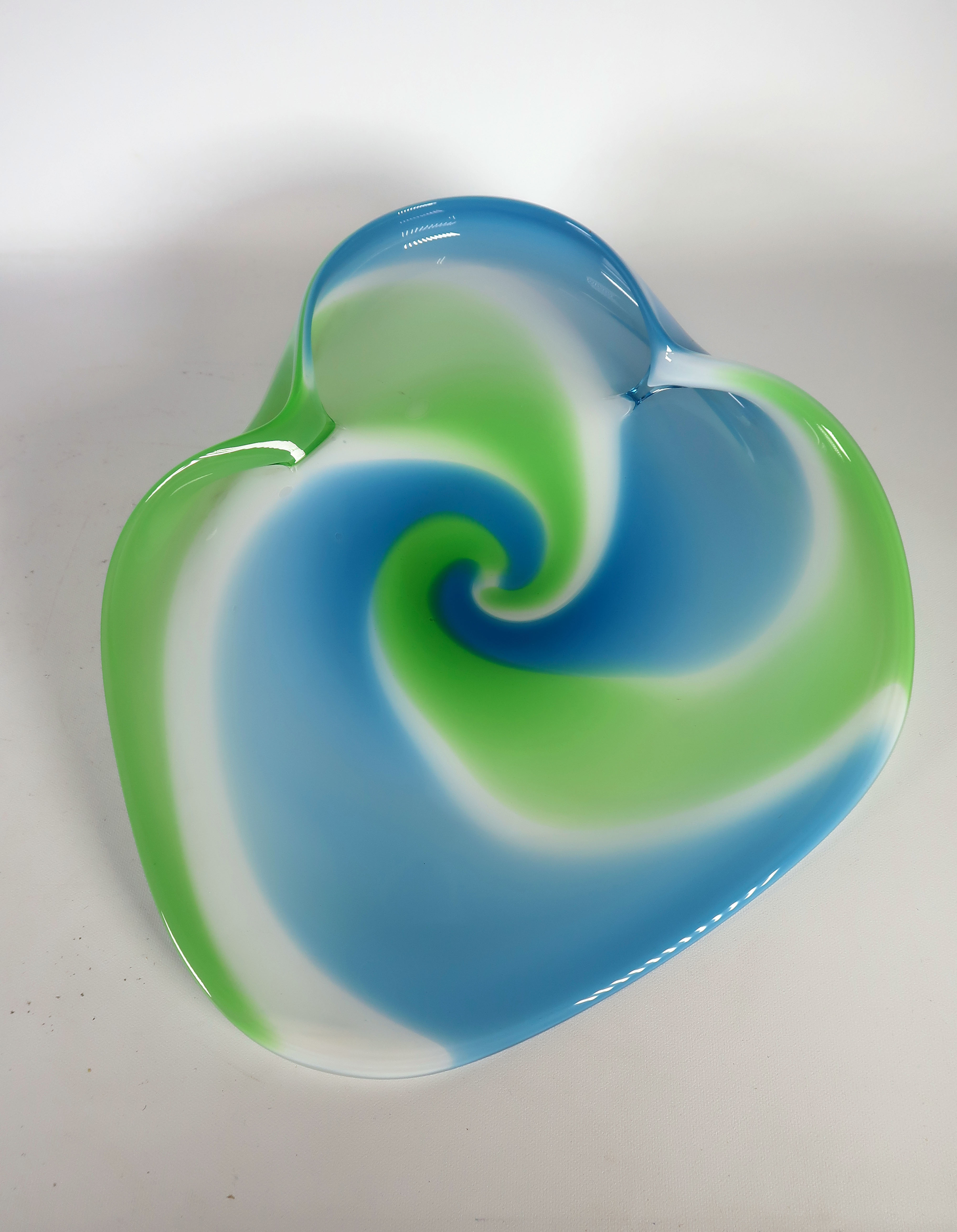 Willem Heesen - Glas, unica schaal met spiraalvorm kopen? Bied vanaf 100!