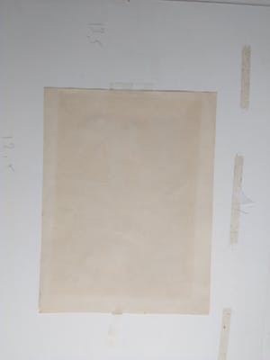 Ruven Levav - Krijttekening zonder titel - 1979 kopen? Bied vanaf 10!