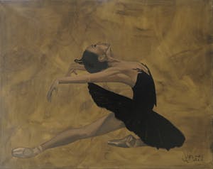 Valentin Bakardjiev - Olieverf op doek, The Night at the Opera IV (Groot) kopen? Bied vanaf 80!