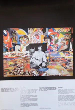 Karel Appel - JAARKALENDER 1976 / 12 KLEUROFFSET / VERZAMELOBJECT kopen? Bied vanaf 1!