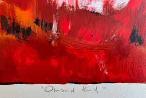 Charlotte Molenkamp - handgesigneerde zeefdruk | 'Dansend Kind' | 1993 kopen? Bied vanaf 20!