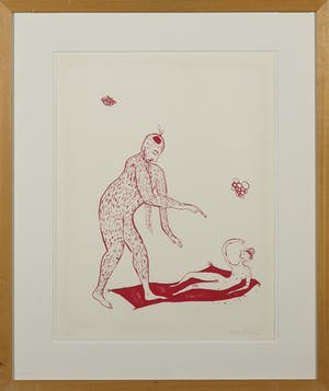 Henk Visch - Litho, Nr. 8 - Ingelijst kopen? Bied vanaf 50!