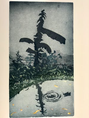 Sjoerd Bakker - Oosters landschap kopen? Bied vanaf 50!