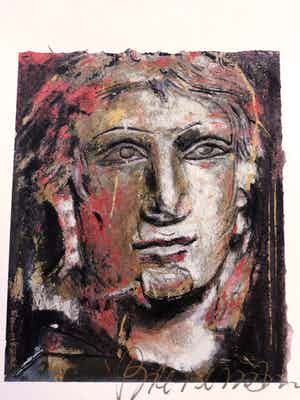 Gerti Bierenbroodspot - portret 'him' verkocht voor € 85!