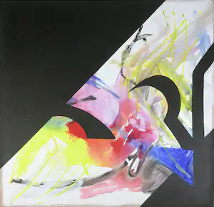 Cobi Nieuwstad - Acryl op doek, Inbegrepen in het landschap II kaufen? Bieten Sie von 1!