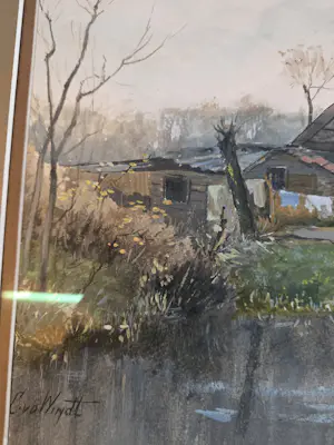 Chris van der Windt - Landschap kopen? Bied vanaf 450!