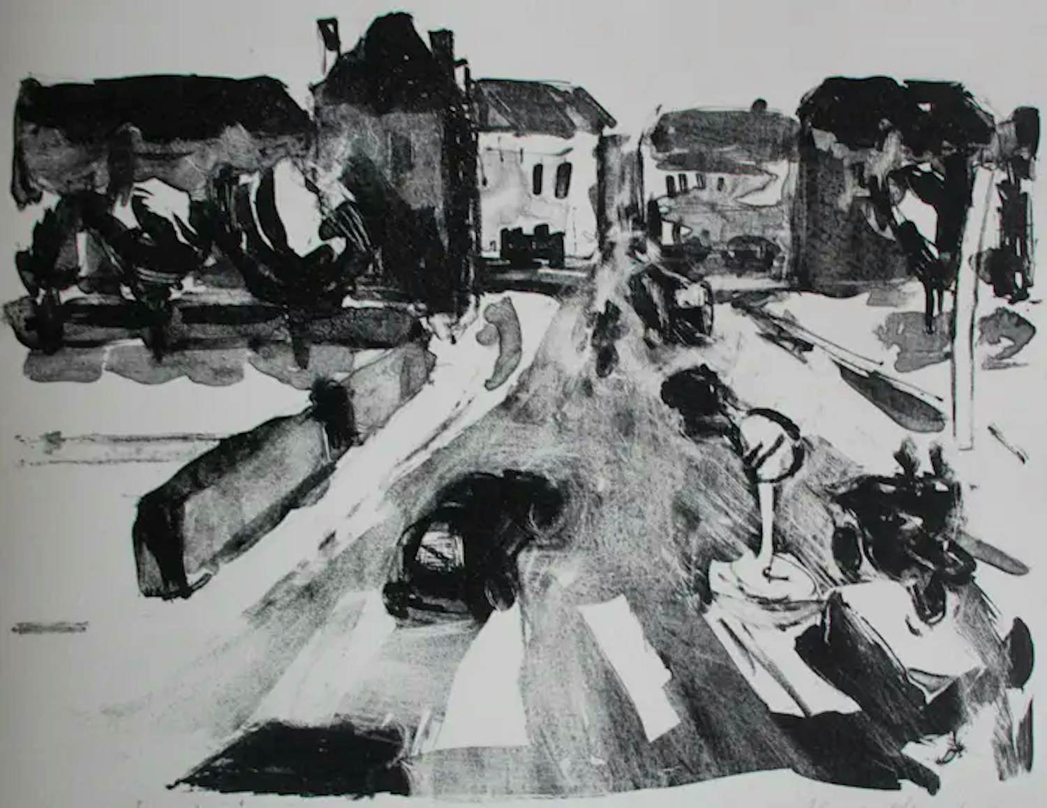 Jeroen Hermkens - Litho: Tien steden, Parijs - 1988 kopen? Bied vanaf 50!