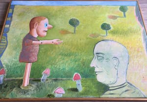 Dirk Bakker - olieverfschilderij | zonder titel kopen? Bied vanaf 69!