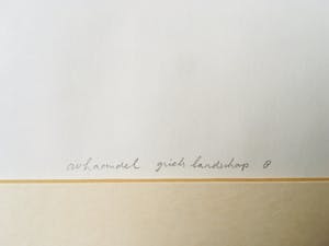 Ad van Haandel - Grieks Landschap kopen? Bied vanaf 25!