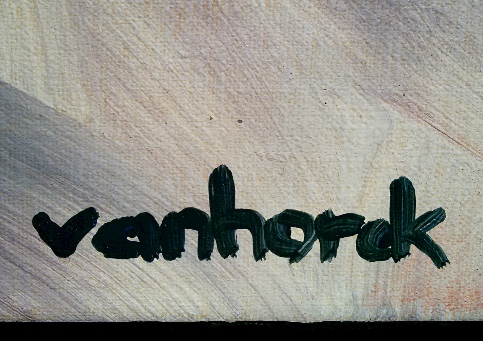 Hans Vanhorck - North Atlantic Storm III, gemengde techniek op doek (groot) kopen? Bied vanaf 1000!