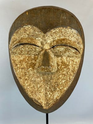 Kwele - 210730 - African Kwele mask - Gabon. kopen? Bied vanaf 45!