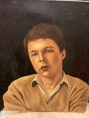 Joseph Bruyn - Portret van een inwonende student kopen? Bied vanaf 500!