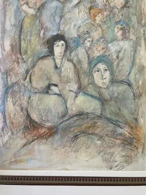 Frans Joosen - Prachtige tekening , in lijst kopen? Bied vanaf 59!