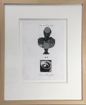 Reinier Lucassen - ‘Natuur Ot Cultuur’ - collage - 1999 kopen? Bied vanaf 375!