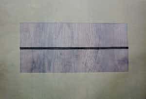 Cees Andriessen - Zeefdruk op transparant papier: "lijn en vlak" - 1977 verkocht voor € 45!