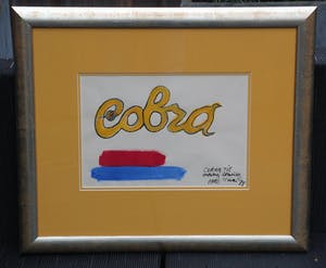 Corneille - Gemengde techniek: Dasontwerp: Cobra - 1988 kopen? Bied vanaf 999!
