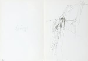 Joseph Beuys - Zeldzame granolitho, Zonder titel - Ingelijst kopen? Bied vanaf 1!