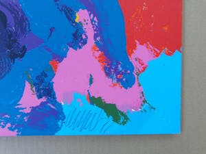 Karel Appel - COBRA-ABSTRACTIE / KLEURZEEFDRUK / 50x50cm / SIG / 1977 kopen? Bied vanaf 550!