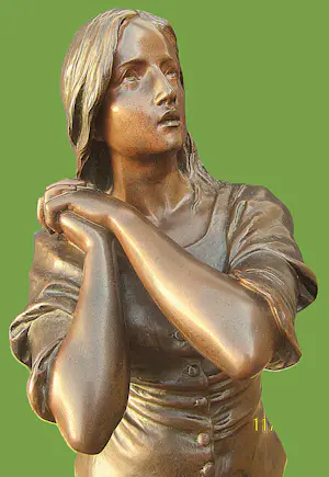 Buy François-Raoul Larche - "Jeanne d'Arc, La foi"? Bid from 1300!