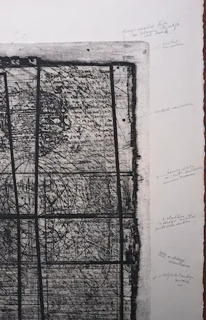 Ko Oosterkerk - Het boek der Psalmen, aquatint ets (4e staat, unica!) kopen? Bied vanaf 50!