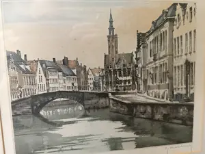 Buy Roger Hebbelinck - Brugge: poortersloge op het Jan Van Eyckplein? Bid from 25!