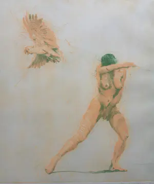 Ronald Tolman - zonder titel (Leda?) kopen? Bied vanaf 75!