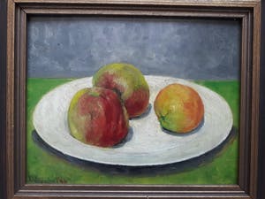 Jan Overweel - fruitstilleven (1956) kopen? Bied vanaf 29!
