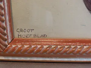 Johan Briede - (1885-1980) Groot Hoefblad kopen? Bied vanaf 125!