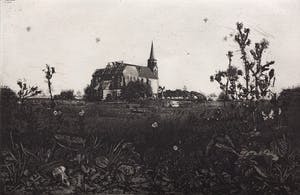 Simon Koene - Kerk in het late zonlicht (voorjaar) kopen? Bied vanaf 35!