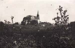 Simon Koene - Kerk in het late zonlicht (voorjaar) verkocht voor € 35!