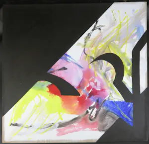 Cobi Nieuwstad - Acryl op doek, Inbegrepen in het landschap II kopen? Bied vanaf 1!