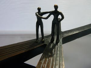 Corry Ammerlaan - Op scheiding van wegen -brons- kopen? Bied vanaf 45!