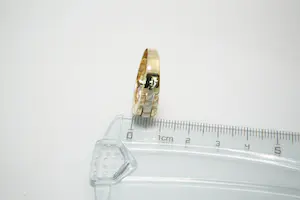 24 - ZGAN 14krt bicolor-gouden Rolex-stijl solitair ring met 0.25ct diamant kopen? Bied vanaf 270!