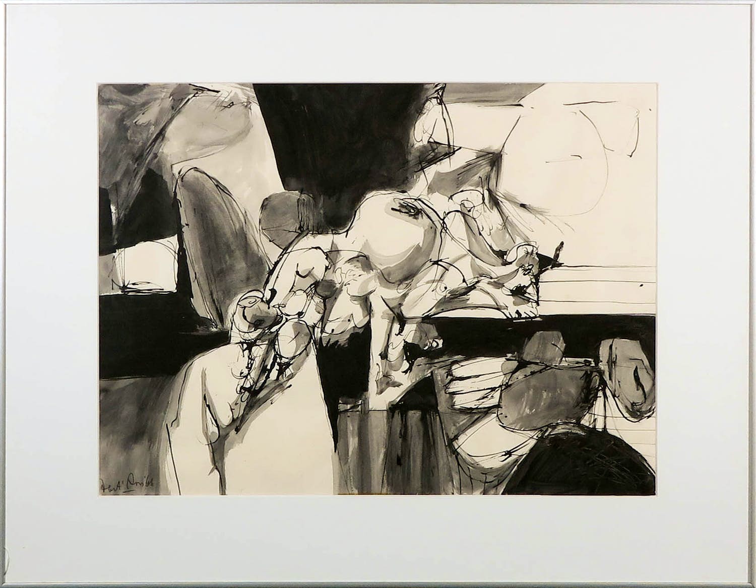 Aart Roos - Inkt op papier, Zonder titel kopen? Bied vanaf 1!