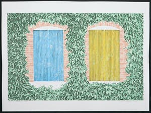 Clemens Zijlmans - Zeefdruk, Tweeluik kopen? Bied vanaf 1!